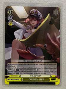 GOLDEN SHIP - NIK/S117-E025 U - Weiss Schwarz Goddess of Victory: NIKKE Singles