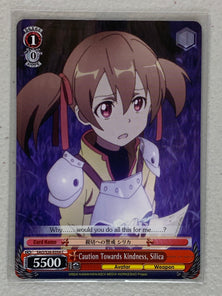 Caution Towards Kindness, Silica - SAO/S26-E054 C - Weiss Schwarz Sword Art Online Vol.2