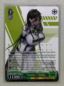 "Gotcha..." Guilty - NIK/S117-E046 U - Weiss Schwarz Goddess of Victory: NIKKE Singles
