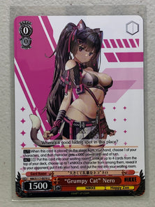 "Grumpy Cat" Nero - NIK/S117-E070 U - Weiss Schwarz Goddess of Victory: NIKKE Singles