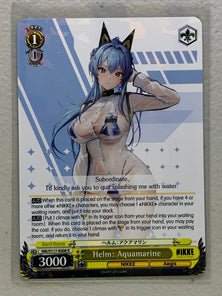 Helm: Aquamarine - NIK/S117-E008 R - Weiss Schwarz Goddess of Victory: NIKKE Singles