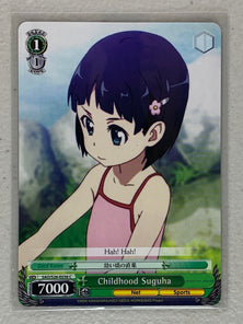 Childhood Suguha - SAO/S26-E036 C - Weiss Schwarz Sword Art Online Vol.2