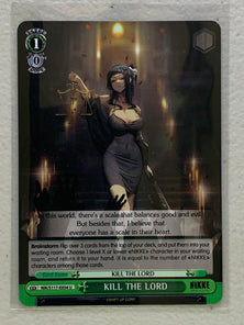 KILL THE LORD - NIK/S117-E054 U - Weiss Schwarz Goddess of Victory: NIKKE Singles