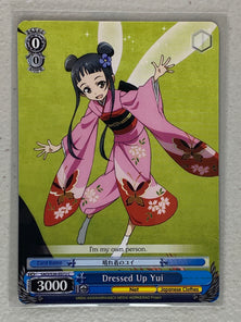 Dressed Up Yui - SAO/S26-E072 C - Weiss Schwarz Sword Art Online Vol.2