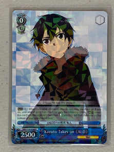 Kazuto Takes on ALO - SAO/S26-E064 R - Weiss Schwarz Sword Art Online Vol.2