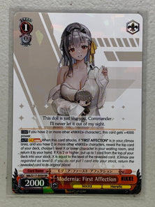 Modernia: First Affection - NIK/S117-E059 RR - Weiss Schwarz Goddess of Victory: NIKKE Singles