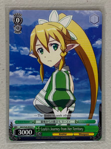 Leafa's Journey from Her Territory - SAO/S26-E033 C - Weiss Schwarz Sword Art Online Vol.2