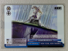 NEW YEAR, NEW SWORD - NIK/S117-E113 CR - Weiss Schwarz Goddess of Victory: NIKKE Singles