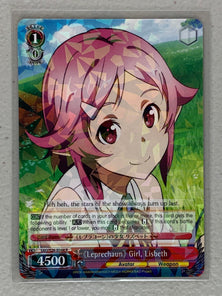 Leprechaun Girl, Lisbeth - SAO/S26-E044 R - Weiss Schwarz Sword Art Online Vol.2