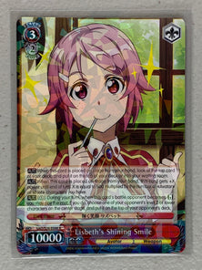 Lisbeth's Shining Smile - SAO/S26-E046 R - Weiss Schwarz Sword Art Online Vol.2