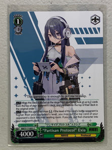 "Partisan Protocol" Exia - NIK/S117-E051 C - Weiss Schwarz Goddess of Victory: NIKKE Singles