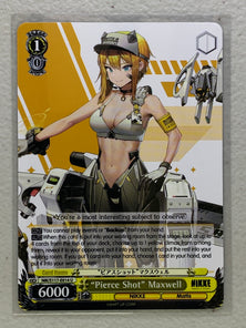 "Pierce Shot" Maxwell - NIK/S117-E014 U - Weiss Schwarz Goddess of Victory: NIKKE Singles