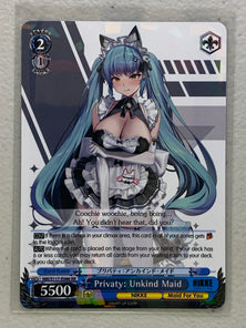 Privaty: Unkind Maid - NIK/S117-E086 RR - Weiss Schwarz Goddess of Victory: NIKKE Singles