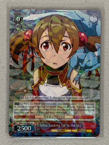 Silica Looking Up At the Sky - SAO/S26-E043 R - Weiss Schwarz Sword Art Online Vol.2