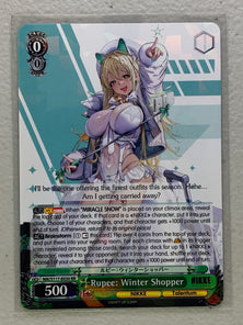 Rupee: Winter Shopper - NIK/S117-E030 RR - Weiss Schwarz Goddess of Victory: NIKKE Singles