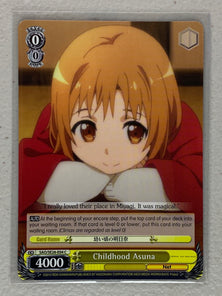 Childhood Asuna - SAO/SE26-E04 C - Weiss Schwarz Sword Art Online II Vol.2