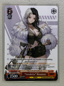 "Vendetta" Rosanna - NIK/S117-E072 U - Weiss Schwarz Goddess of Victory: NIKKE Singles