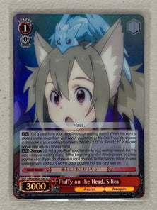 Fluffy on the Head, Silica (Parallel Foil) - SAO/SE26-E25 C - Weiss Schwarz Sword Art Online II Vol.2