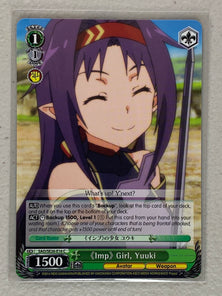 Imp Girl, Yuuki - SAO/SE26-E16 C - Weiss Schwarz Sword Art Online II Vol.2