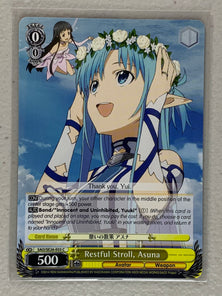 Restful Stroll, Asuna - SAO/SE26-E03 C - Weiss Schwarz Sword Art Online II Vol.2