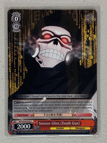 Sinister Glint, Death Gun - SAO/SE26-E24 C - Weiss Schwarz Sword Art Online II Vol.2