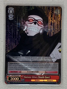 Sinister Glint, Death Gun (Parallel Foil) - SAO/SE26-E24 C - Weiss Schwarz Sword Art Online II Vol.2