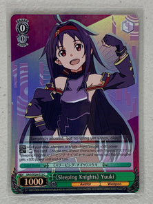 Sleeping Knights, Yuuki (Parallel Foil) - SAO/SE26-E13 C - Weiss Schwarz Sword Art Online II Vol.2