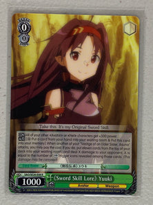 Sword Skill Lore Yuuki - SAO/SE26-E08 R - Weiss Schwarz Sword Art Online II Vol.2