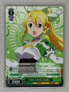 Time Limit, Leafa - SAO/SE26-E15 C - Weiss Schwarz Sword Art Online II Vol.2