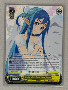 Vestige of an Elder Sister, Asuna - SAO/SE26-E02 R - Weiss Schwarz Sword Art Online II Vol.2