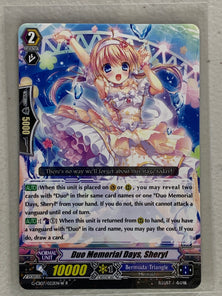 Duo Memorial Days, Sheryl (White) G-CB07/022EN-W R - Cardfight Vanguard Divas' Festa