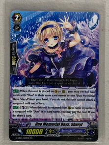 Duo Memorial Days, Sheryl (Black) G-CB07/022EN-B R - Cardfight Vanguard Divas' Festa