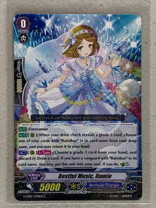 Restful Music, Rumie G-CB07/046EN C - Cardfight Vanguard Divas' Festa