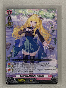 Dearest Affinity, Lysette - D-PR/286EN 2023 - Cardfight Vanguard Promo