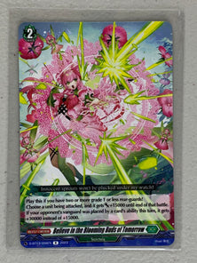 Believe in the Blooming Buds of Tomorrow D-BT13/056EN - Cardfight Vanguard Flight of Chakrabarthi