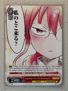 Beginning a New Life, Miss Kobayashi - KMD/W96-E063 U - Weiss Schwarz Miss Kobayashi's Dragon Maid