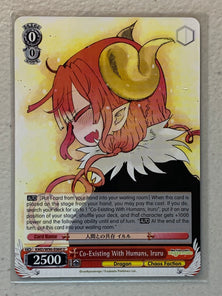 Co-Existing With Humans, Iruru - KMD/W96-E064 U - Weiss Schwarz Miss Kobayashi's Dragon Maid