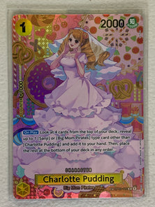 Charolotte Pudding - (SP) OP03-112 R - One Piece Card Game Two Legends OP-08