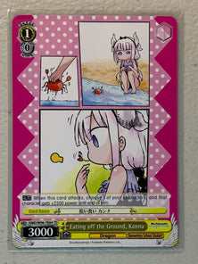 Eating off the Ground, Kanna - KMD/W96-TE04 TD - Weiss Schwarz Miss Kobayashi's Dragon Maid