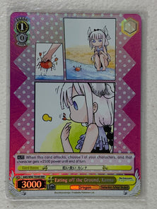 Eating off the Ground, Kanna - KMD/W96-TE04R RRR - Weiss Schwarz Miss Kobayashi's Dragon Maid