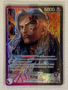 King (Parallel) - OP08-059 L - One Piece Card Game Two Legends OP-08