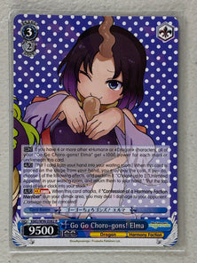 Go Go Choro-gons! Elma - KMD/W96-E082 R - Weiss Schwarz Miss Kobayashi's Dragon Maid