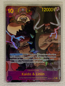 Kaido & Linlin (Parallel) - OP08-119 SEC - One Piece Card Game Two Legends OP-08