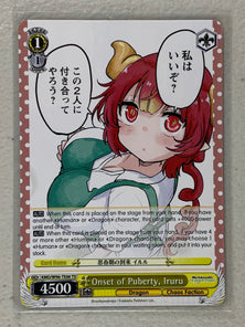 Onset of Puberty, Iruru - KMD/W96-TE06 TD - Weiss Schwarz Miss Kobayashi's Dragon Maid