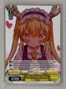 Vow of Love, Tohru - KMD/W96-E014 U - Weiss Schwarz Miss Kobayashi's Dragon Maid