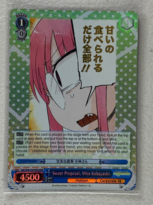 Sweet Proposal, Miss Kobayashi - KMD/W96-E087MDR MDR - Weiss Schwarz Miss Kobayashi's Dragon Maid