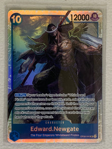 Edward.Newgate - OP08-043 SR - One Piece Card Game Two Legends OP-08