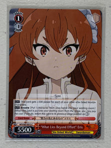 "What Lies Beyond Effort" Eris - MTI/S83-E072 C - Weiss Schwarz Mushoku Tensei