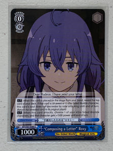 "Composing a Letter" Roxy - MTI/S83-E088 U - Weiss Schwarz Mushoku Tensei