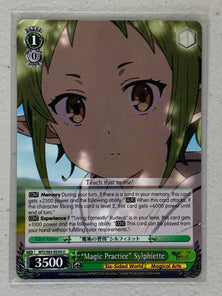 "Magic Practice" Sylphiette - MTI/S83-E034 U - Weiss Schwarz Mushoku Tensei